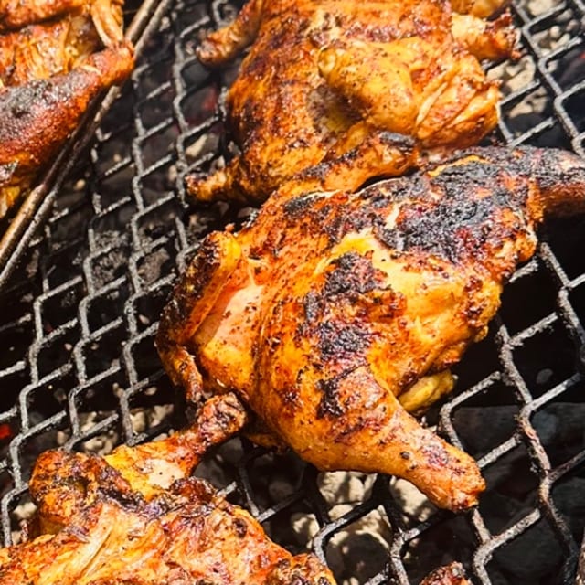 Charcoal Grilled Chicken 2x50.
