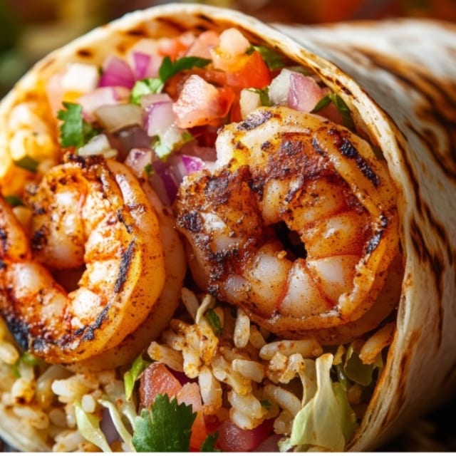 Shrimp Burrito bowl.