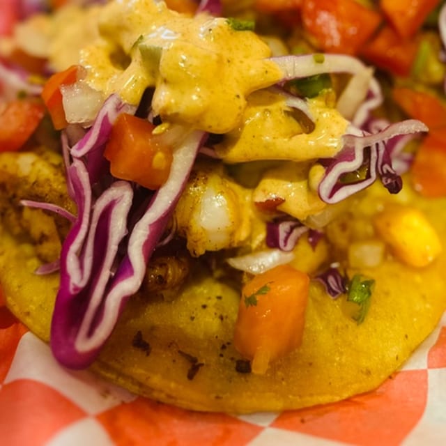 Shrimp Tacos.