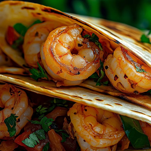 Shrimp Quesadilla.